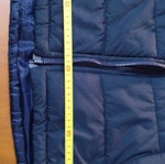 Polyester jacket like new, size M, blue
