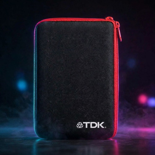 Vintage TDK cassette tape collection with original case, like new