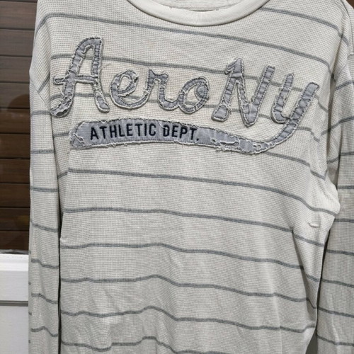 Aeropostale Long-Sleeve Men's Shirt 100% Cotton XL Like New