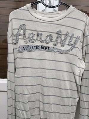 Aeropostale Long-Sleeve Men's Shirt 100% Cotton XL Like New