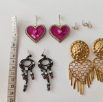 Mixed Earrings Lot of 5 pairs like new