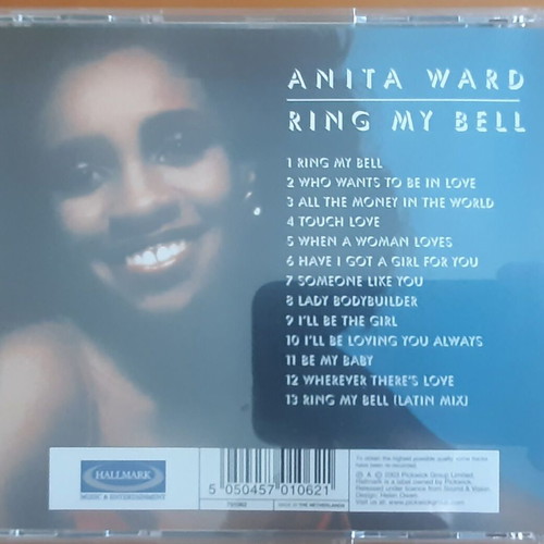 Anita Ward Ring My Bell CD like new, R&B Soul