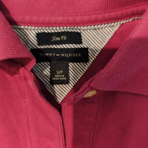 Tommy Hilfiger slim fit shirt size S purple like new
