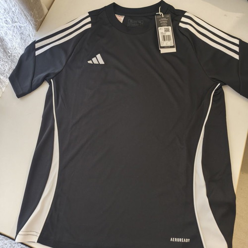 Adidas Tiro 24 Jersey Jr. black kids T-shirt size 164cm new