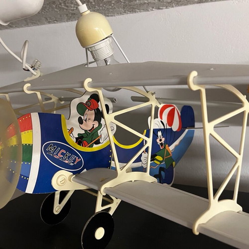 Children's ceiling light Airplane Mickey Mouse like new