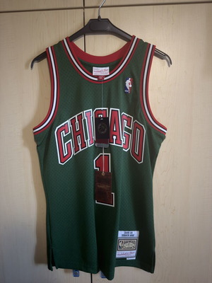 Derrick Rose 2008-09 Chicago Bulls Hardwood Classics jersey, small