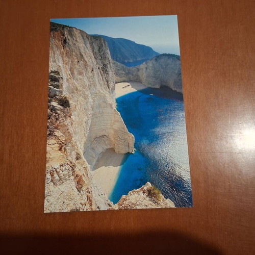 Postcards new, pack of 7 with Santorini, Mykonos, Zakynthos