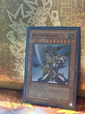 Yugioh Buster Blader Retro edition card