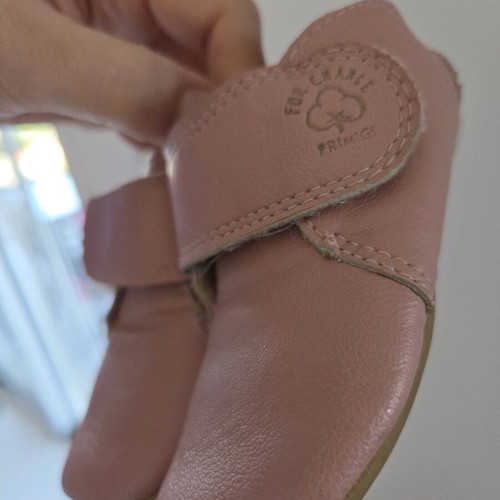 Anatomical leather baby shoes for first steps No 19 like new