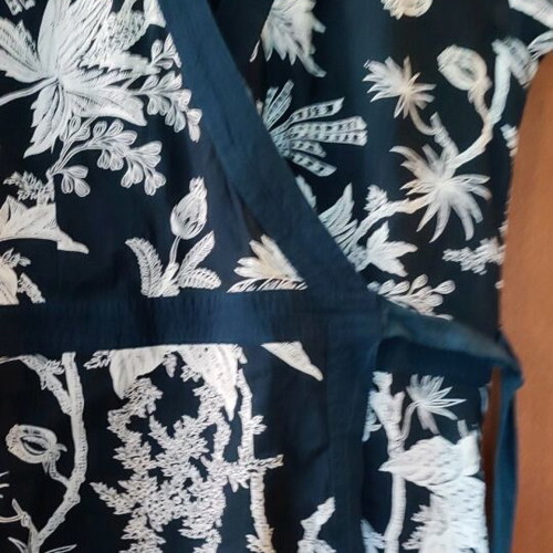 Clockhouse tied dress like new, black and white, size S