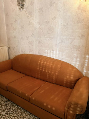 Living room set used with three-seat, two-seat, single sofa and marble tables