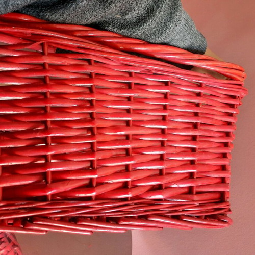 Easter basket used with removable fabric