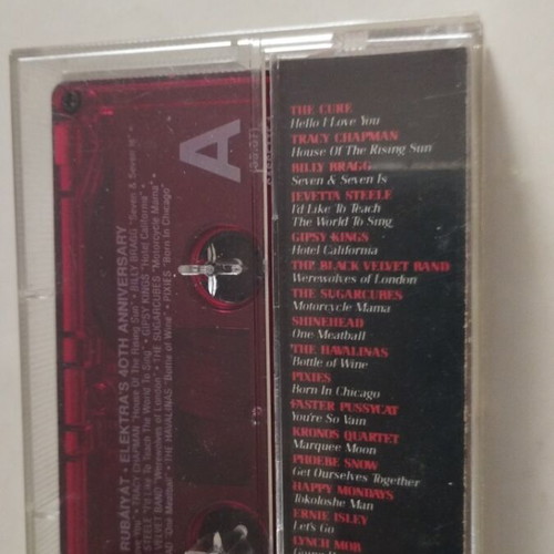 Va - Rubaiyat 2 cassette tapes used, Elektra's 40th anniversary rock