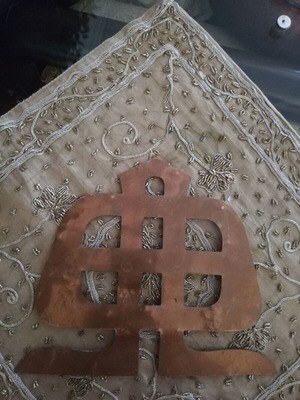 Copper door decoration used 25cm x 20cm