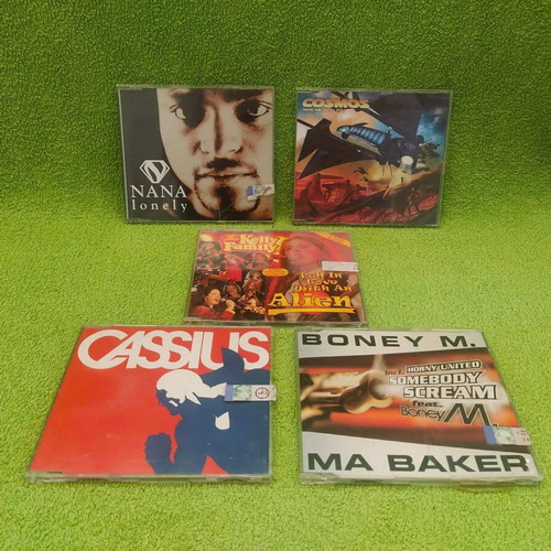 Maxi Single CD μεταχειρισμένα, πακέτο 5 γνήσια