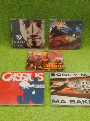 Maxi Single CD μεταχειρισμένα, πακέτο 5 γνήσια