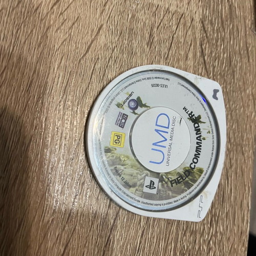 Field Commander PSP game disc like new