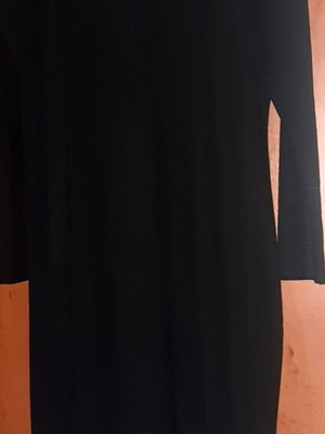 Glamorous UK black evening dress XXL XL, elastic double layer, new