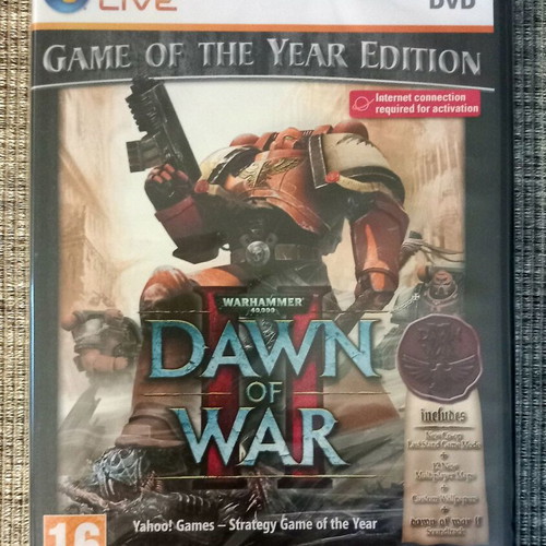 Warhammer 40k Dawn of War 2 Game of the Year Edition PC DVD ROM new with soundtrack