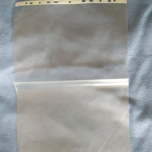 Large used transparency for photocopies 44x30 cm