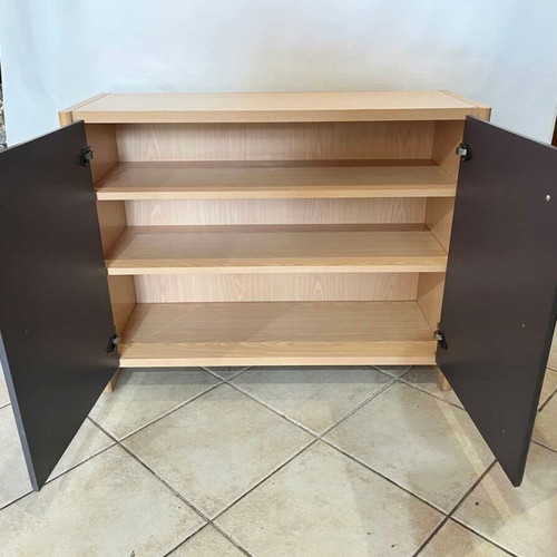 Shoe rack entry furniture with 3 shelves 73x94x36