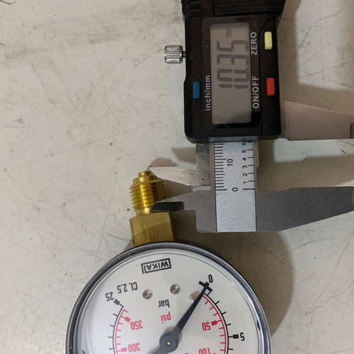 Wika manometer like new