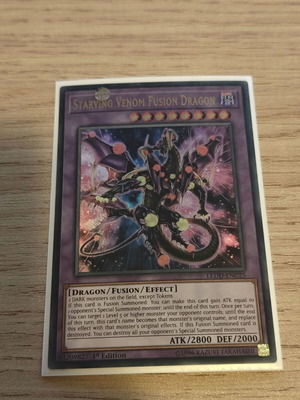 Starving Venom Fusion Dragon LEDD-ENC25 1st edition καινούργιο