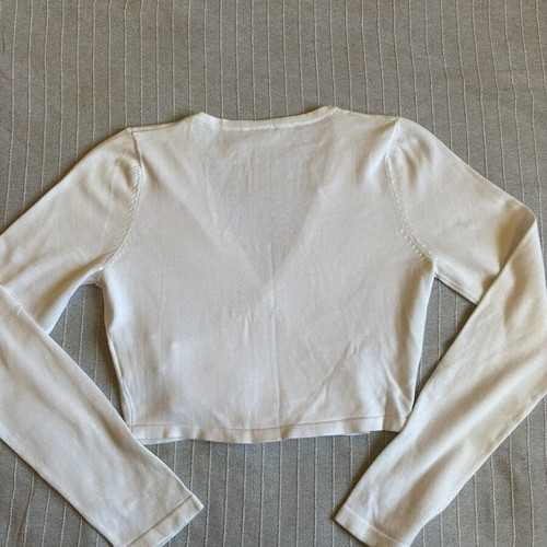 Esprit White True Wrap Cardigan 100% Cotton, perfect condition, XL/XXL