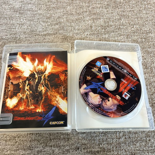Devil May Cry 4 PS3 game, complete with manual, Capcom