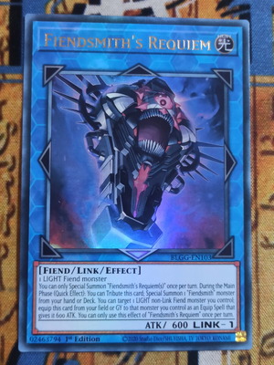 Fiendsmith's Requiem Link Monster like new