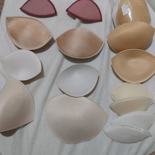 Bra inserts like new, pack of 11, white and beige