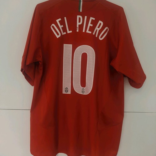 Juventus jersey 2004-05 used, Del Piero, authentic