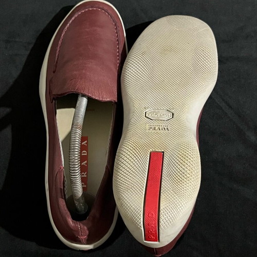 Prada Sport slip-on shoes like new, size 38.5, bordeaux