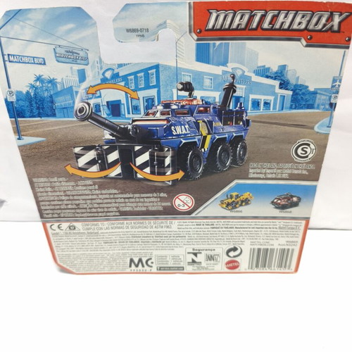 Matchbox SWAT diecast police special forces vehicle Rolling Raider