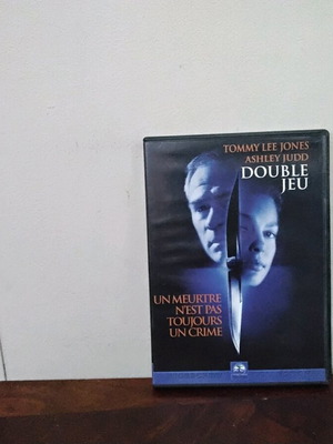 Double Jeu DVD used, with Greek subtitles, thriller