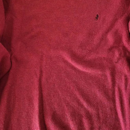 Marlboro Classics wool sweater size L like new, red