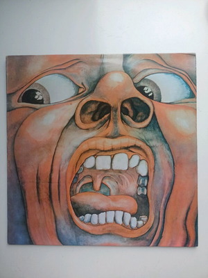 King Crimson In The Court Of The Crimson King LP μεταχειρισμένο, rock