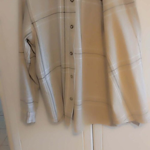 Overshirt Shacket beige shades Pull and Bear like new