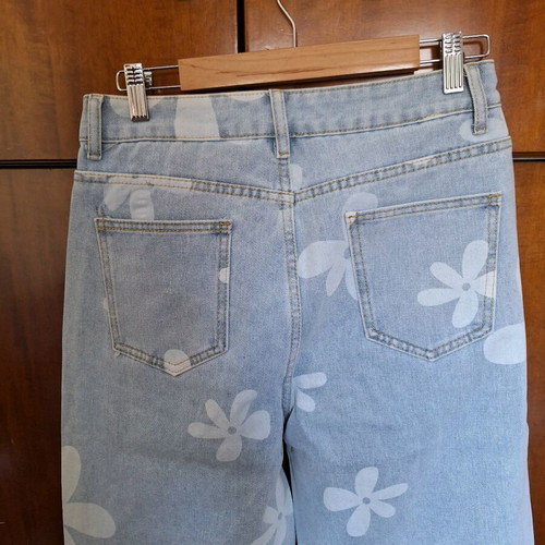 Jean Shein size M 38 10 blue like new