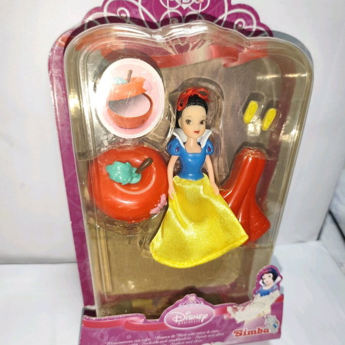 Simba Disney Princess Snow White with accessories and case, new