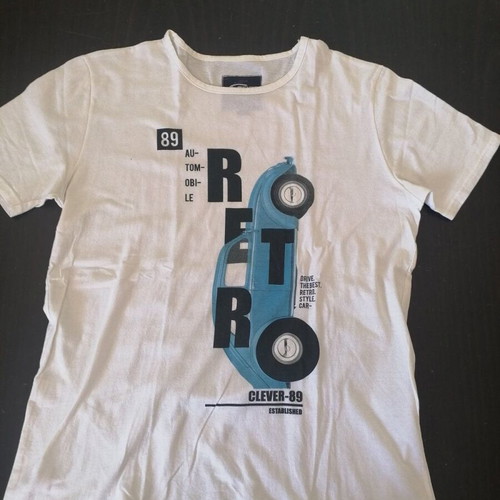 Clever men's t-shirt white XL like new, unworn
