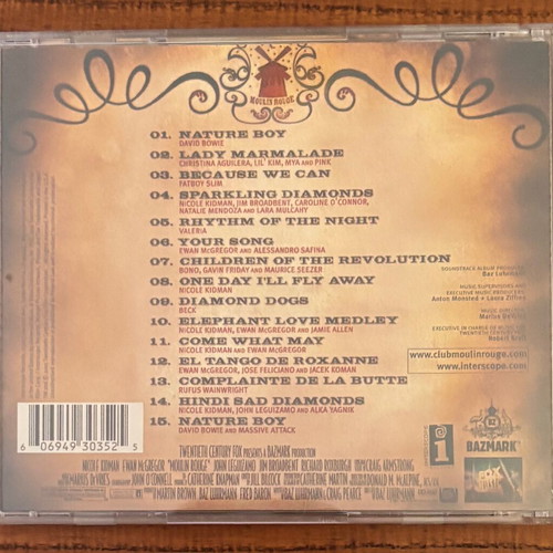 Moulin Rouge CD soundtrack like new