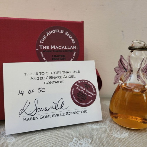 Macallan Maker's Edition Angel's Share whisky miniature new