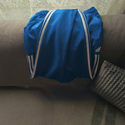 Adidas blue sweatpants like new, size M