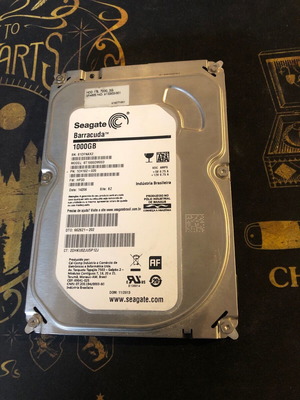 Seagate Barracuda 1000GB HDD used