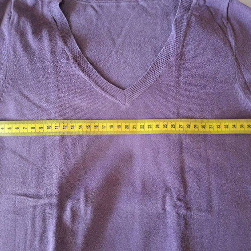 Women's blouse used, size S, purple