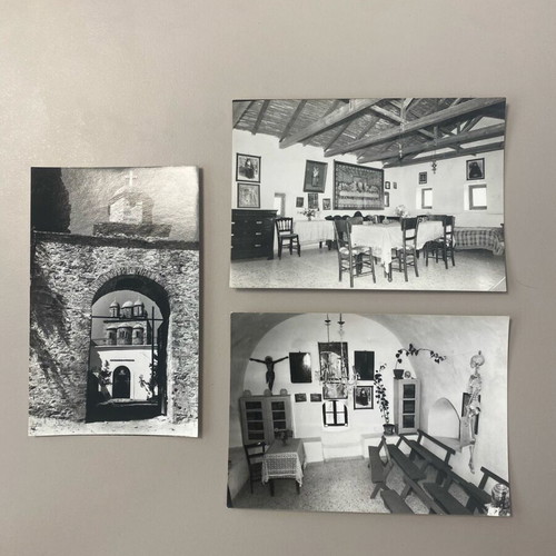 Collectible postcards Holy Monastery of Timios Prodromos Koroni 1970s like new