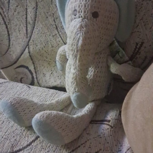 Elephant baby comforter like new