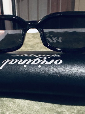 Original Vintage sunglasses new, black
