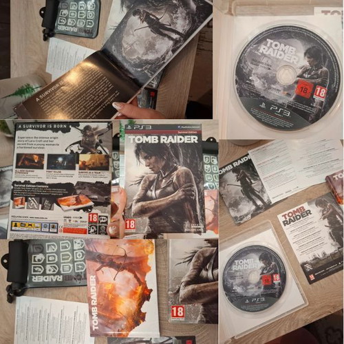 Tomb Raider Survival Edition PlayStation 3 new, action adventure